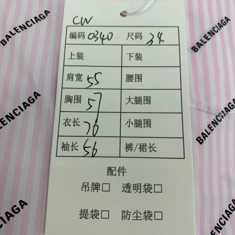 Pink Logo Long Sleeve Button-Up Shirt