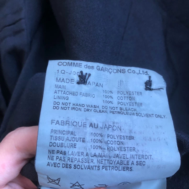 Comme des Garcons Black Blazer Coat