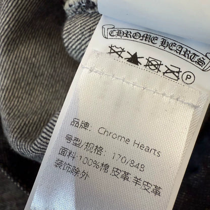Chrome Hearts Black Denim Pants for Sale