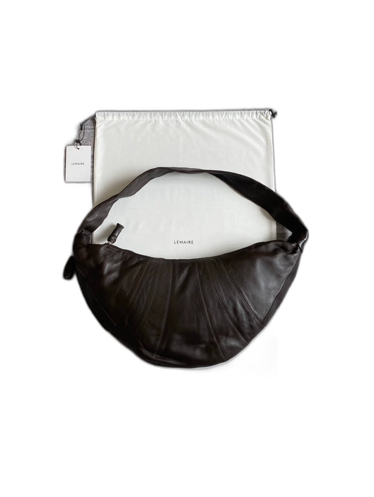 Lemaire Large Leather Shoulder Bag-zp