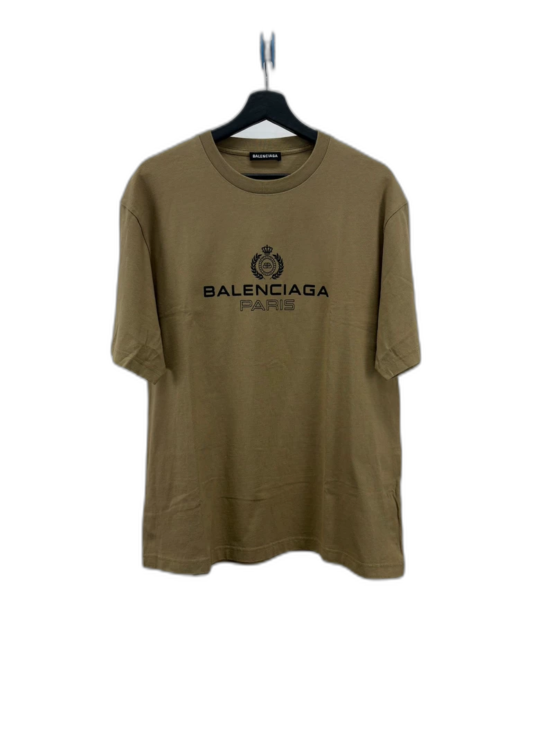 Balenciaga Crown Wheat Short Sleeve T-Shirt