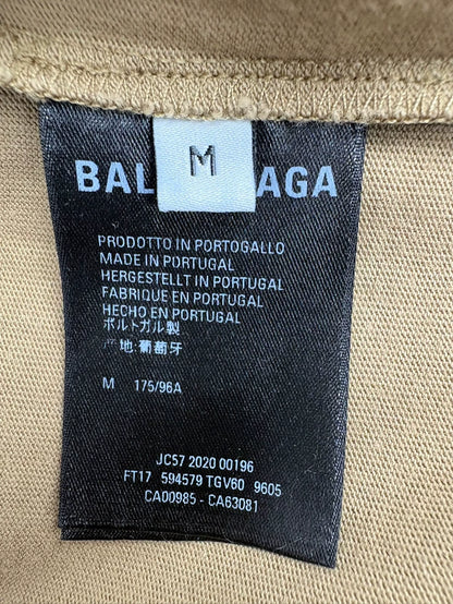 Balenciaga Crown Wheat Short Sleeve T-Shirt