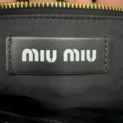 miumiu Checkered Tote Bag