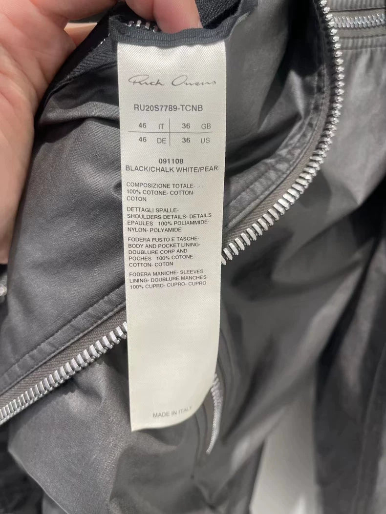 Rick Owens Multi-Zip Jacket