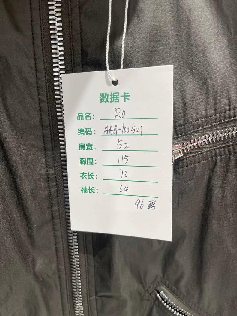 Rick Owens Multi-Zip Jacket