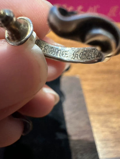 Chrome Hearts Wave Ear Studs Accessory