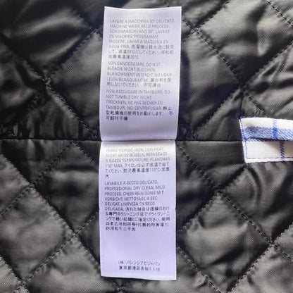 Balenciaga White Blue Plaid Shirt Jacket-zp