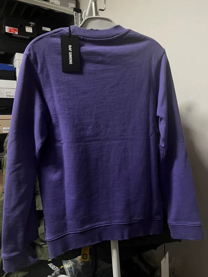 RAF SIMONS Destroyed Crewneck Sweater Girl