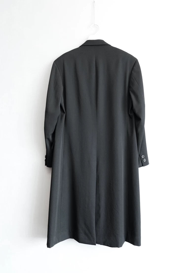 Yohji Yamamoto Black Layered Coat