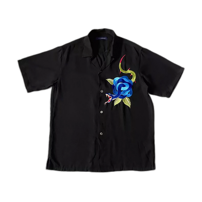 Undercover Short Sleeve Floral Shirt-zp