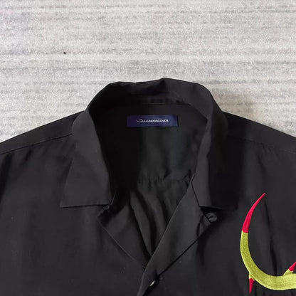 Undercover Short Sleeve Floral Shirt-zp