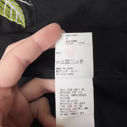 Undercover Short Sleeve Floral Shirt-zp