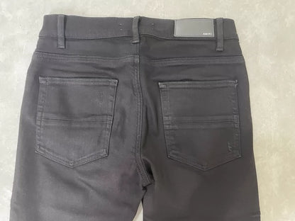 Amiri Black Ripped Denim Pants Size 31