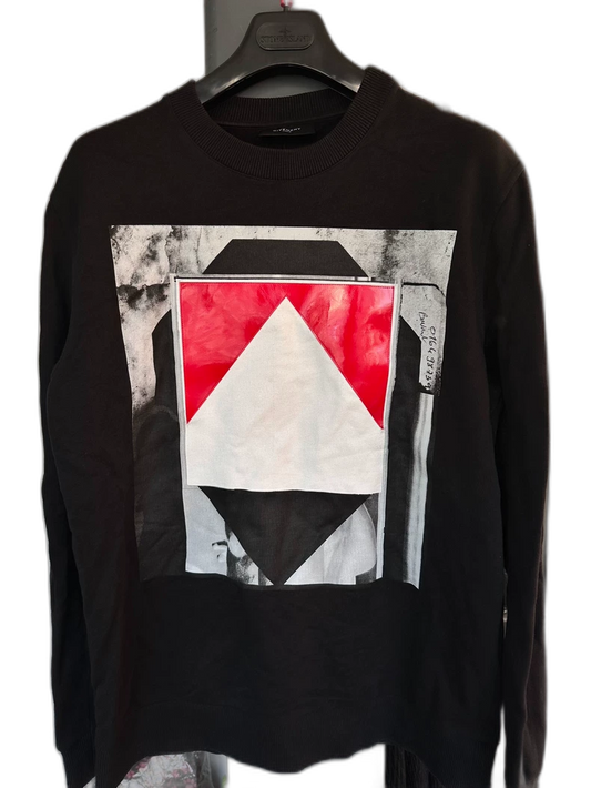 Givenchy Logo Sweatshirt in Black Color