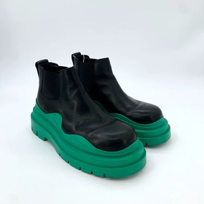 Bottega Veneta Black Martin Boots