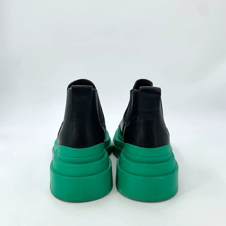 Bottega Veneta Black Martin Boots