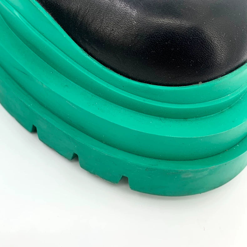 Bottega Veneta Black Martin Boots