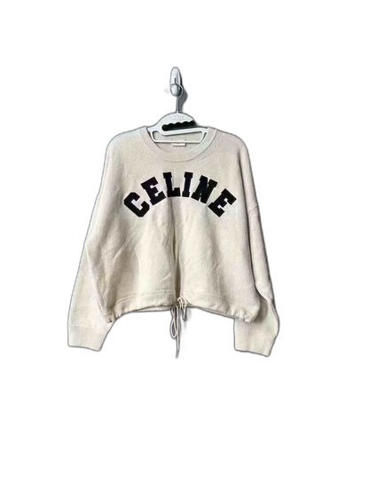 Celine Cashmere Logo Sweatshirt