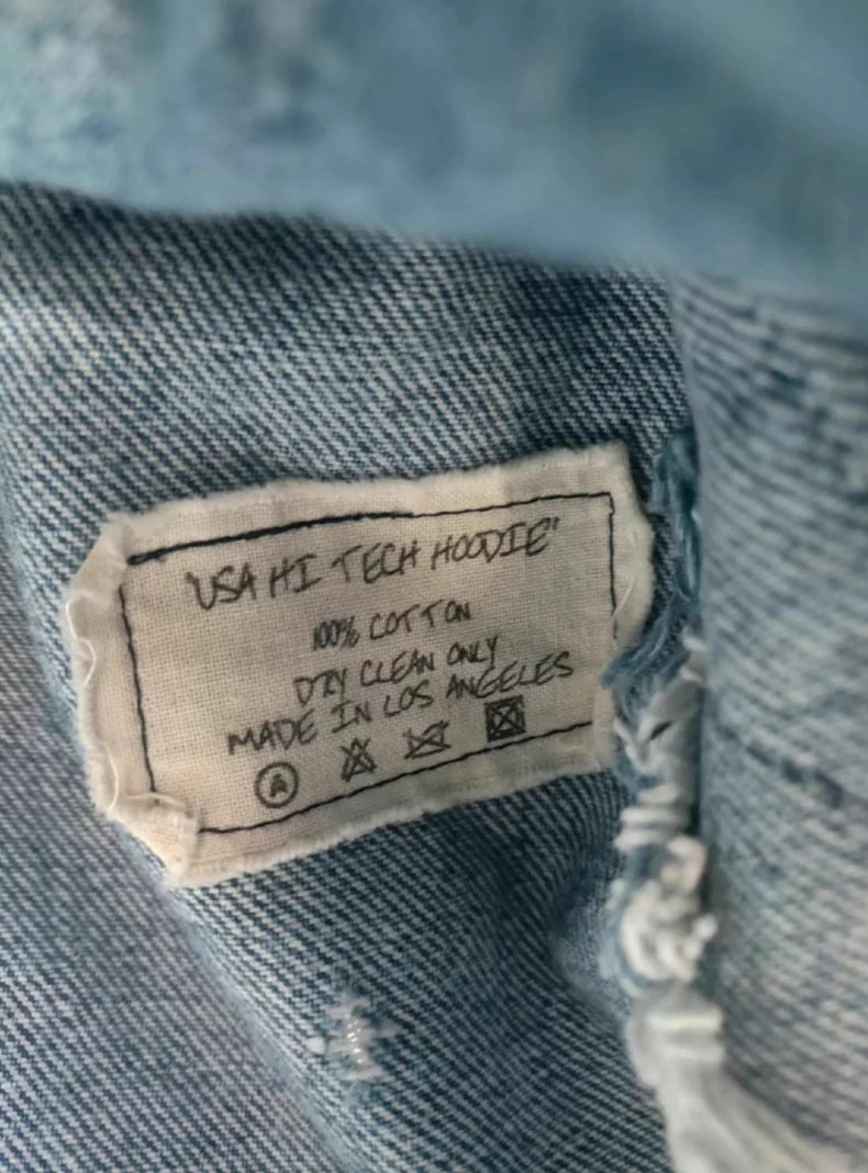 Greg Lauren Hooded Sweatshirt