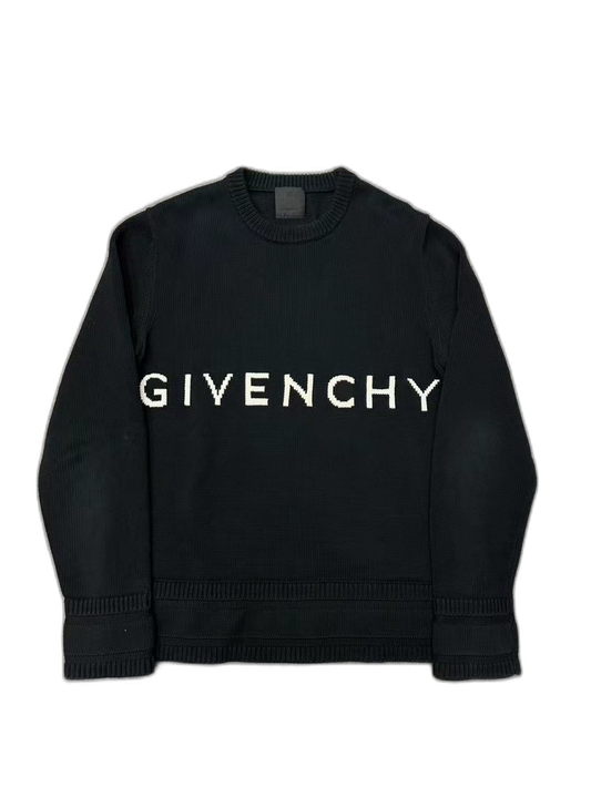Givenchy Big Logo Letter Sweater