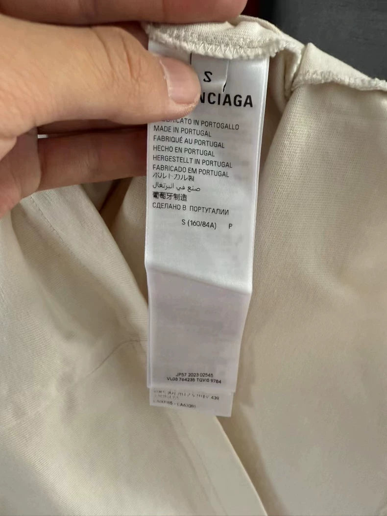 Balenciaga Distressed Coke Print T-Shirt-yf