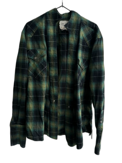 Greg Lauren Green Robe Shirt