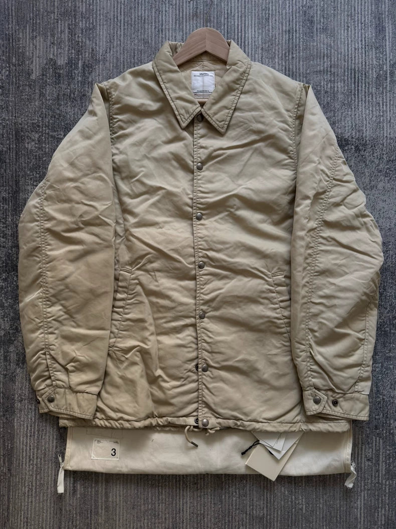 VISVIM Coach Jacket in Ivory Color