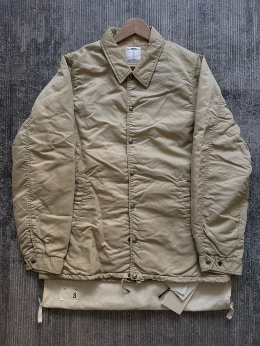 VISVIM Coach Jacket in Ivory Color