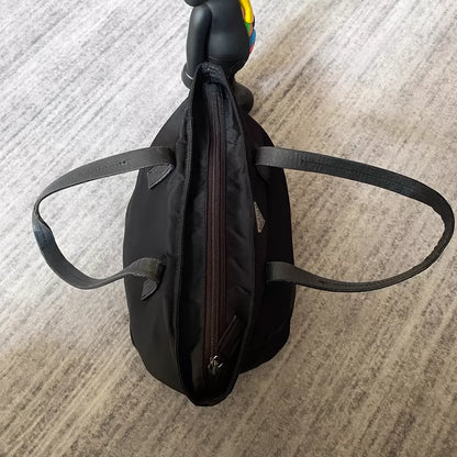 Prada Classic Black Hobo Shoulder Bag-zp