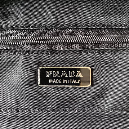 Prada Classic Black Hobo Shoulder Bag-zp