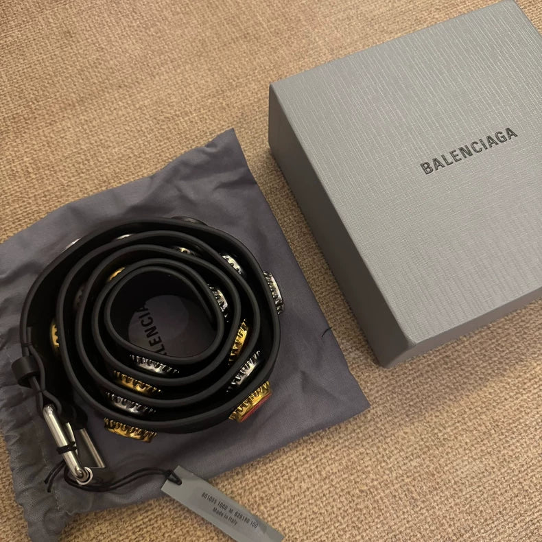Balenciaga Soda Cap Belt With Box