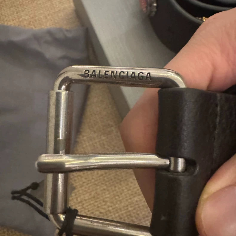 Balenciaga Soda Cap Belt With Box