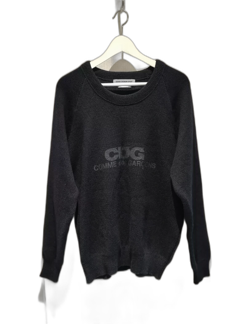 Comme des Garçons Logo Knit Sweater