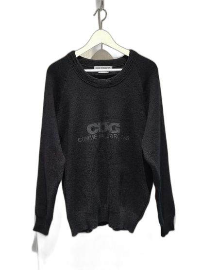 Comme des Garçons Logo Knit Sweater