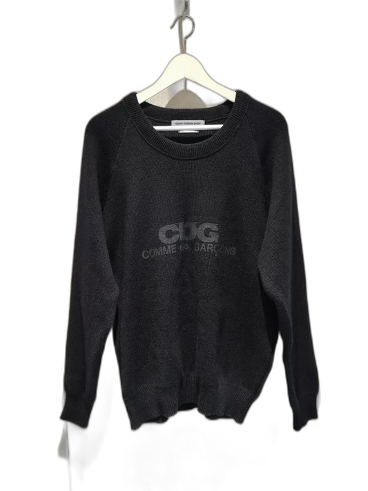 Comme des Garçons Logo Knit Sweater