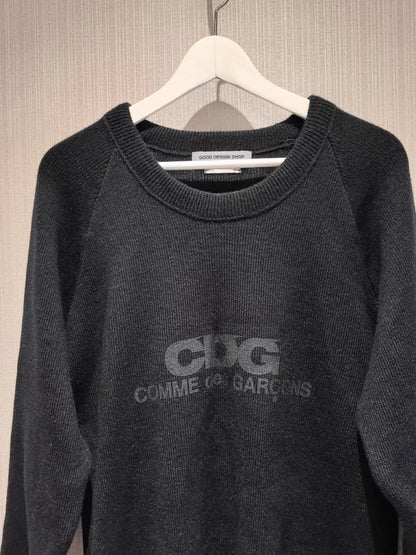 Comme des Garçons Logo Knit Sweater