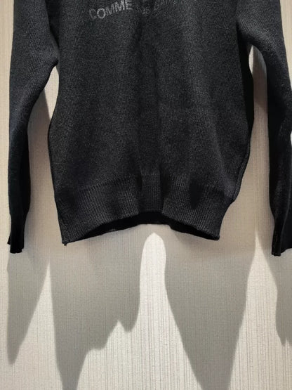 Comme des Garçons Logo Knit Sweater
