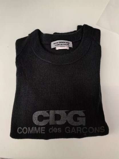 Comme des Garçons Logo Knit Sweater