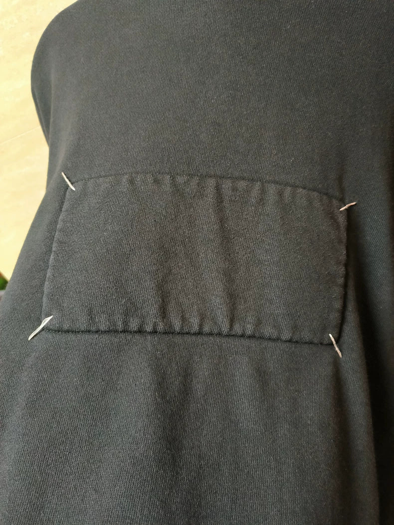 Maison Margiela Black Logo Hoodie