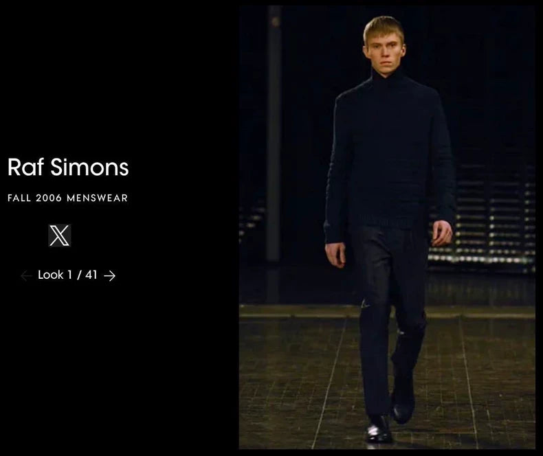 Raf Simons Knit Turtleneck Sweater