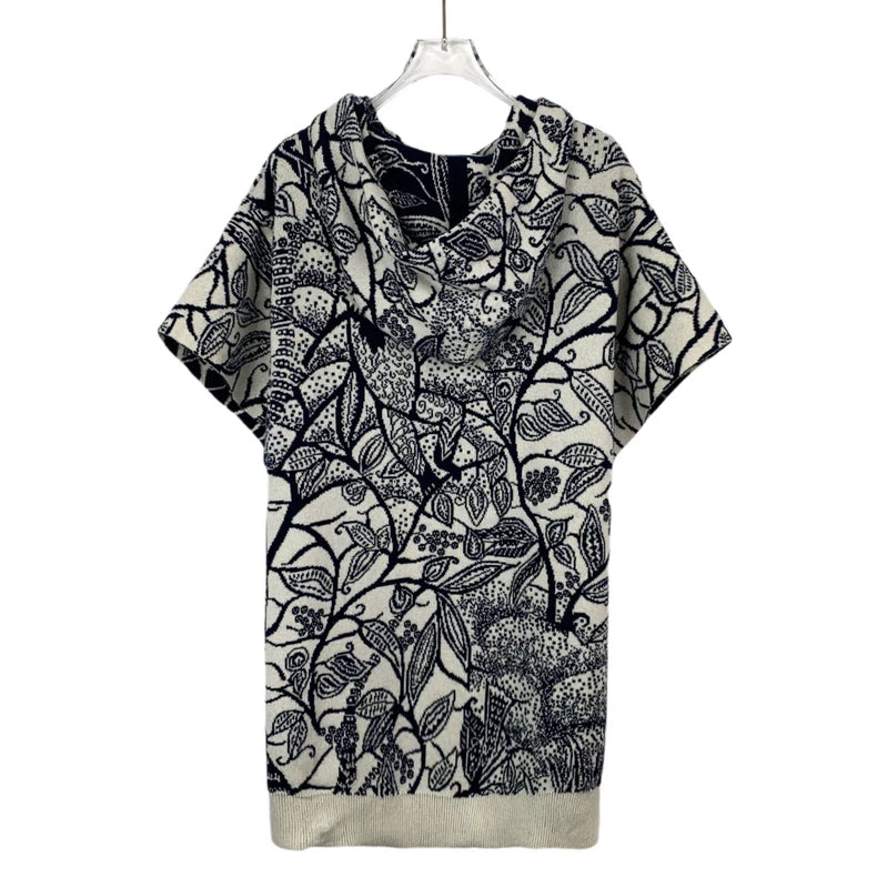 Christian Dior Color Logo Knit Hoodie