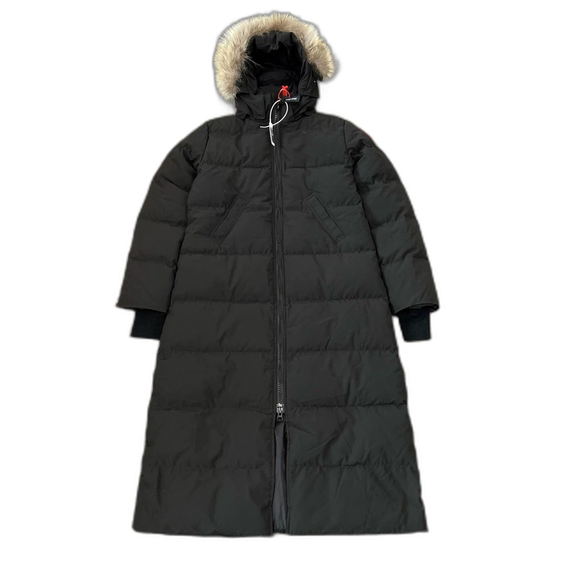 Canada Goose Long Down Parka in Black