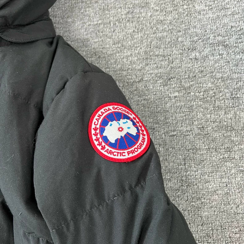 Canada Goose Long Down Parka in Black