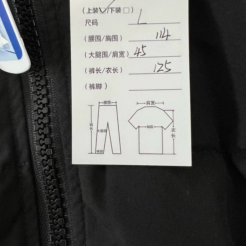 Canada Goose Long Down Parka in Black
