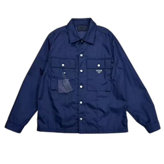 Prada Nylon Jacket with Triangle Logo