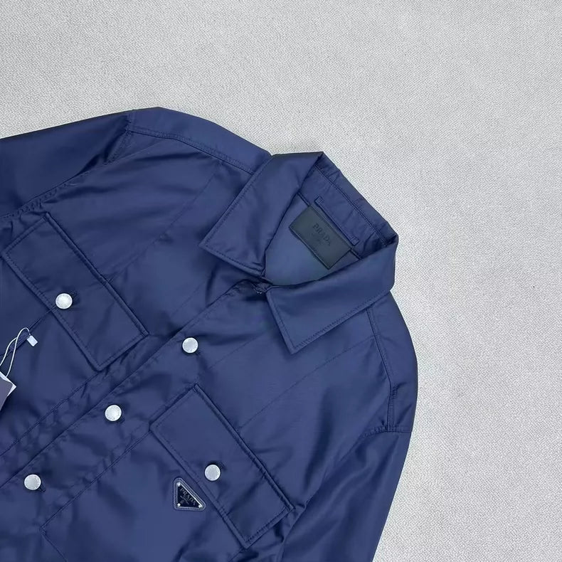 Prada Nylon Jacket with Triangle Logo