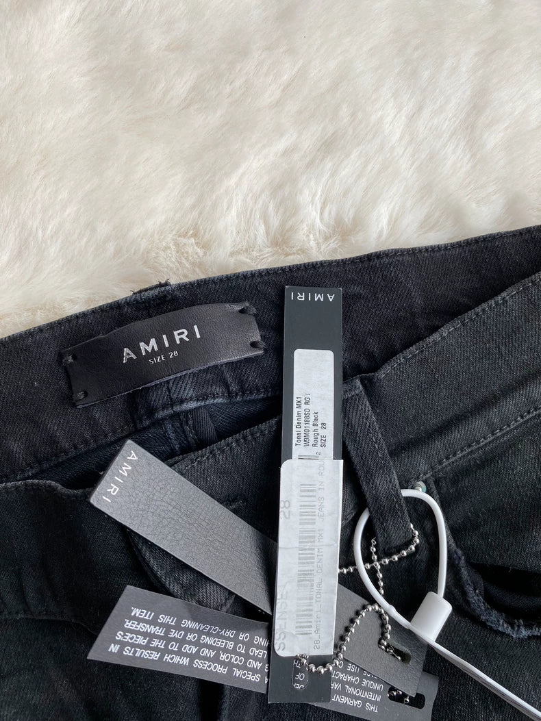 Amiri Washed Black MX1 Denim Pants