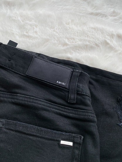 Amiri Washed Black MX1 Denim Pants