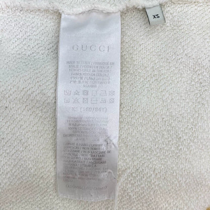 Gucci Cartoon Print Beige Long Sleeve Sweatshirt