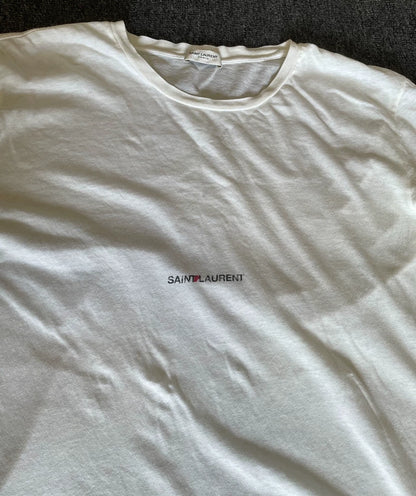 Saint Laurent Beige Short Sleeve T-Shirt-yf